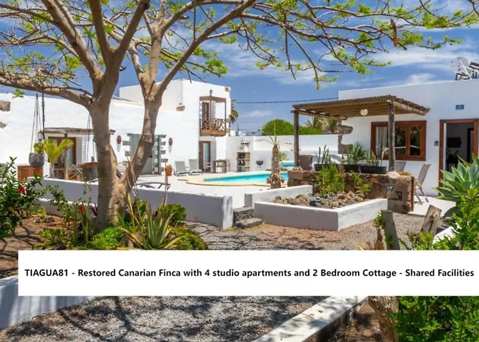 Lägenhet Cuarto Botanico - Shared Pool - Island Location - 10 Mins Drive To Famara And La Santa