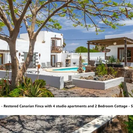 Apartman Cuarto Botanico - Shared Pool - Island Location - 10 Mins Drive To Famara And La Santa